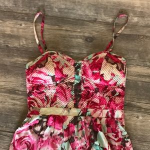 Floral dress NWOT